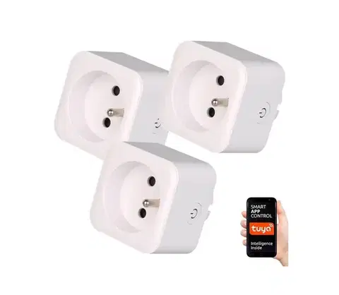 LED osvetlenie  NEO 07762C - SADA 3x Inteligentná zásuvka NEO LITE 3680W/230V/16A Wi-Fi Tuya 07762C