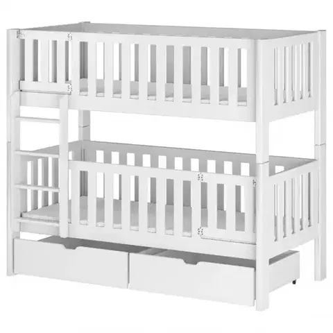 Poschodové postele Posteľ Ksawery 80x180 white