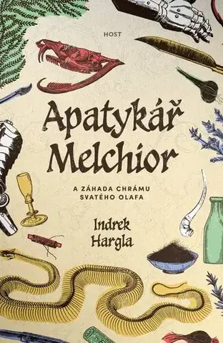 Detektívky, trilery, horory Apatykář Melchior a záhada chrámu svatého Olafa - Indrek Hargla,Jan-Marek Šík