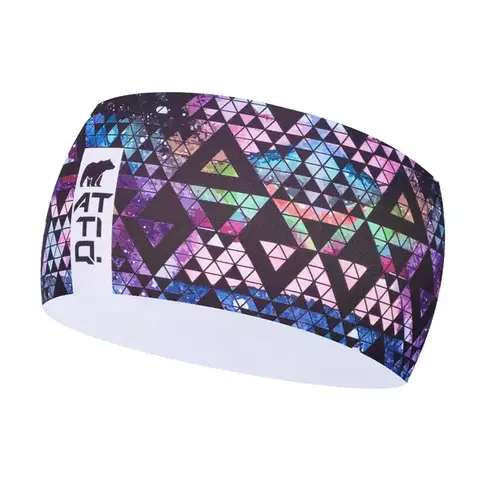 Čelenky Športová čelenka Attiq Lycra Thermo Galaxy