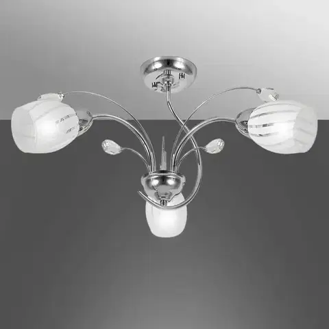 Lampy do obývačky Luster IGO 6132 Chrome PL3