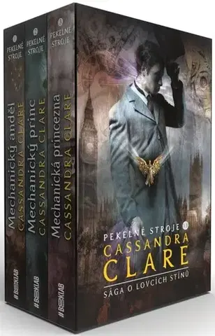 Fantasy, upíri Pekelné stroje 1-3 BOX (CZ) - Cassandra Clare,Lenka Faltejsková