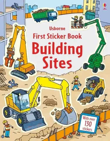 Cudzojazyčná literatúra First Sticker Book Building Sites - Jessica Greenwell