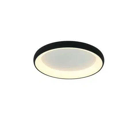 Svietidlá Zam 2056 - LED Stmievateľné stropné svietidlo LED/60W/230V pr. 80 cm čierna 2056