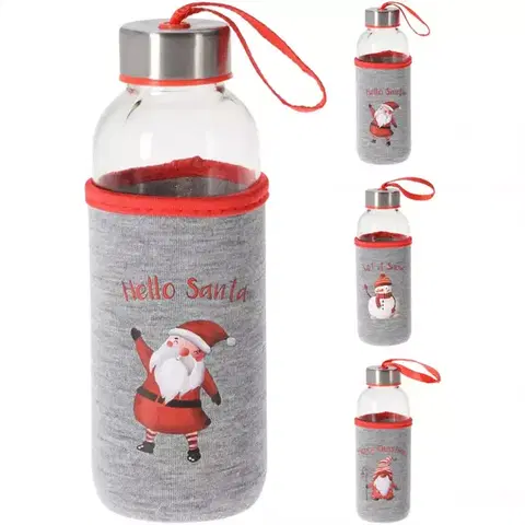 Vianočné dekorácie – do vnútra Sklenená fľaša 400 ml 170487230