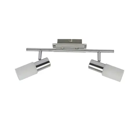 Svietidlá Rabalux 6097 - Bodové svietidlo LOGAN 2xE14/40W/230V 6097