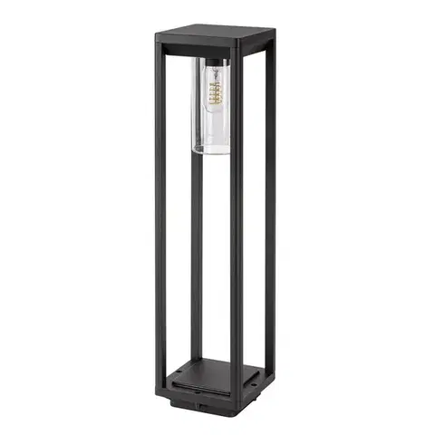 Záhradné lampy Rabalux 77087 vonkajší stĺpik Zernest