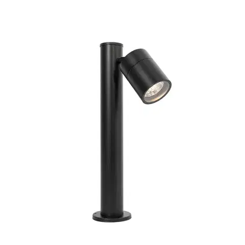 Zahradne stlpove lampy Vonkajšie svietidlo čierne 45 cm AR70 nastaviteľné IP44 - Solo