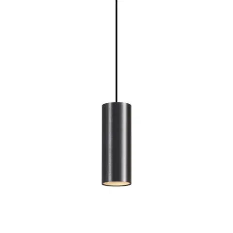Závesné svietidlá Moderné závesné svietidlo tmavosivé GU10 50 mm - Tubo