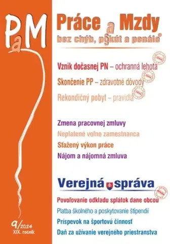 Pracovné právo Práce a Mzdy 9 2024 - Vznik dočasnej PN v ochrannej lehote