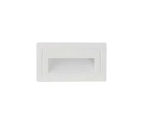 Svietidlá  Vonkajšie schodiskové svietidlo LED/3W/230V 3000K IP65 biela 10378