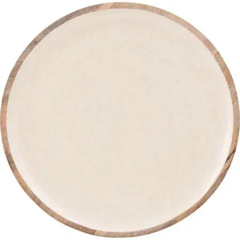 Podnosy a tácky Kinekus Podnos 30 cm mango drevo