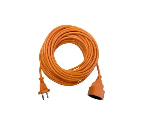 Predlžovacie káble  Predlžovací kábel LINEA G, 1 zásuvka, 30 m, oranžový 004703