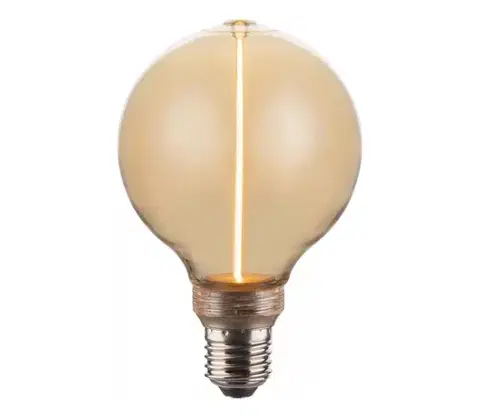 Žiarovky Rabalux LED Filament žiarovka Amber E27 G100 3W 170lm 1800K