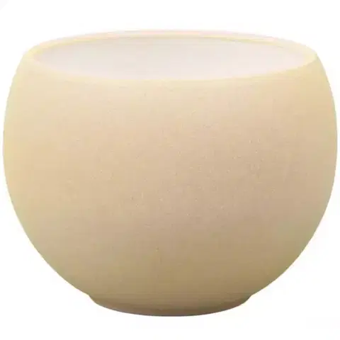 Záhrada Obal LUNA STRUKTUR d20cm béžová mat