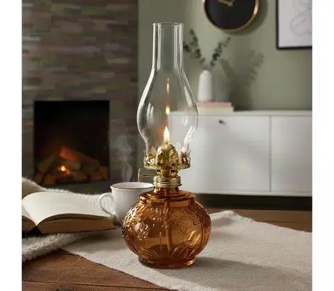 Lampy BRILAGI - Petrolejová lampa MERLIN oranžová 8590828169208
