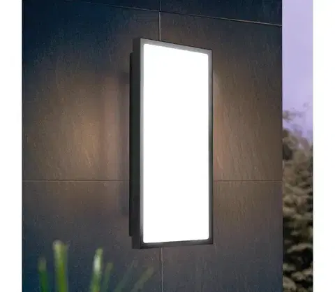 Svietidlá Eglo 99534 - LED Vonkajšie nástenné svietidlo CASAZZA LED/18,5W/230V IP44 99534