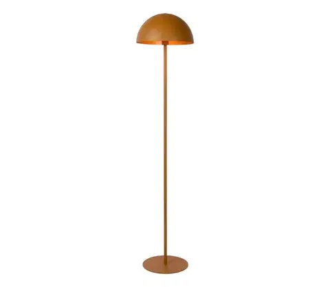 Lampy Lucide 45796/01/44 - Stojacia lampa SIEMON 1xE27/40W/230V oranžová 45796/01/44
