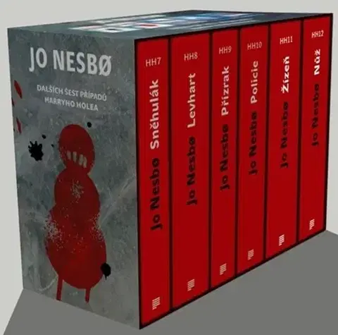 Detektívky, trilery, horory Harry Hole BOX 7-12, 2. vydání - Jo Nesbo,Kateřina Krištůfková