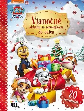 Náboženská literatúra pre deti Vianočné aktivity so samolepkami do okien Labková patrola