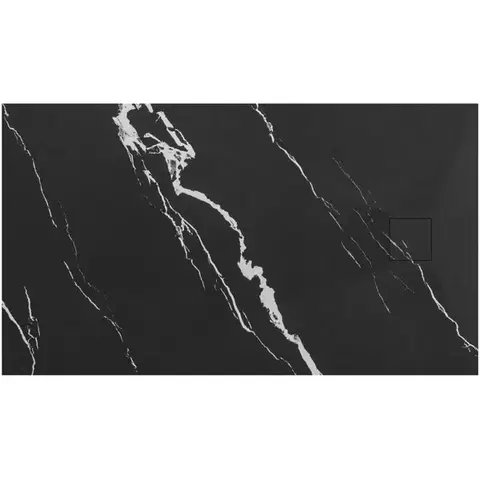 Vane REA - Sprchová vanička Magnum CARRARA BLACK 90x120 REA-K7009