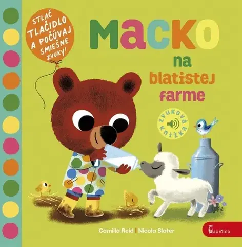 Zvukové knihy Macko na blatistej farme - zvuková knižka - Camilla Reid