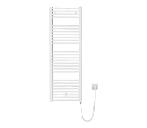Svietidlá Aqualine - Kúpeľňový elektrický radiátor DIRECT-E 400W/230V 132 cm biela ILE34T