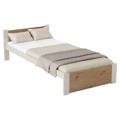 Postele pre dievčatá Posteľ Bergen Kašmír + Dub Artisan 100