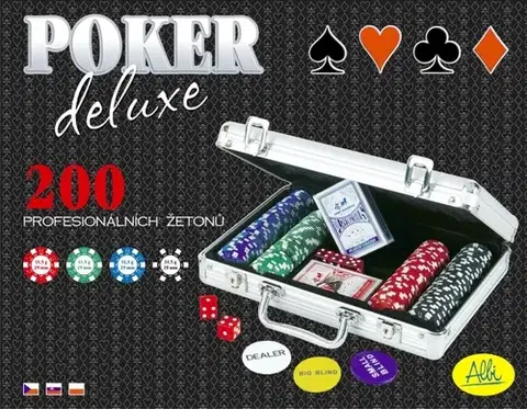 Párty hry Albi Albi hra POKER Deluxe