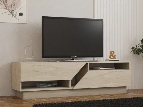 TV stolíky TV stolík Koza - Travertine