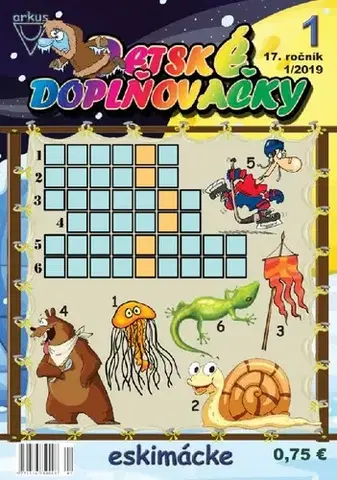 Pre deti a mládež - ostatné Detské doplňovačky 1 2019 eskimácke