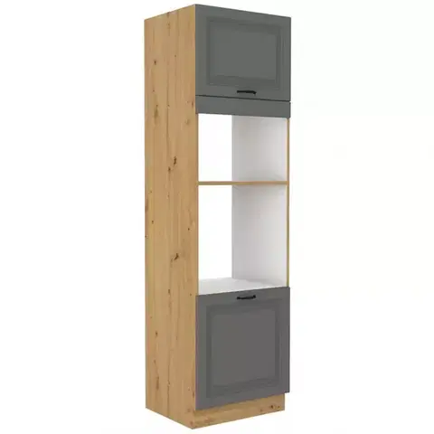 Kuchynské skrinky stojace Kuchynská skrinka Stilo dustgrey/artisan 60dmp/210 2f