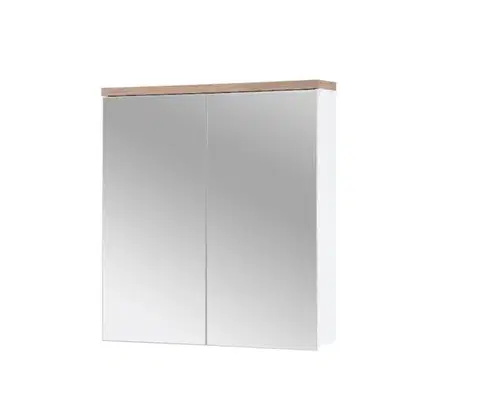 Skrinky do kúpeľne ArtCom Zrkadlová skrinka BALI White 840 | 60 cm