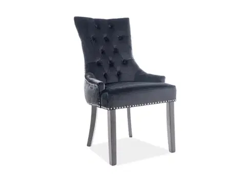 Jedálenské zostavy Jedálenská stolička EDWARD VELVET Signal