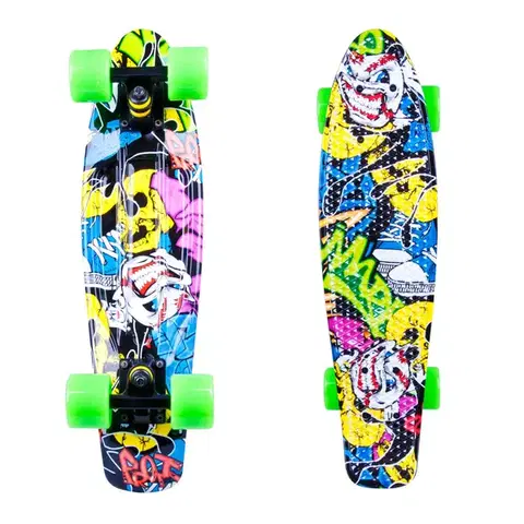 Skateboard dosky Pennyboard WORKER Colory 22" Angry Green (žlto-zelená)