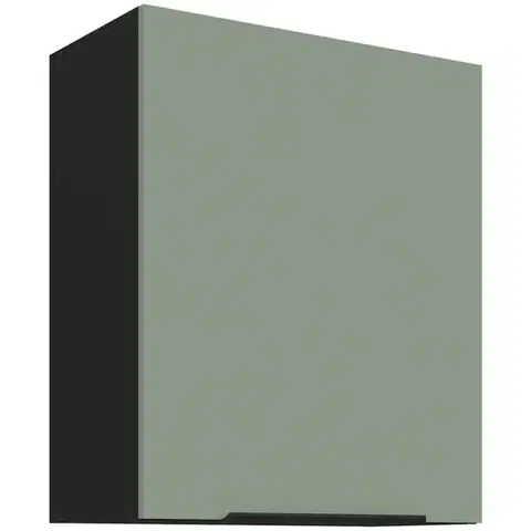 Kuchynské skrinky visiace Kuchynská skrinka Aria-Sa/Bl Anti Fingerprint 60g-72 1f