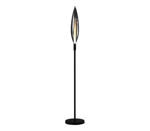 Lampy  Stojacia lampa NORDIC 1xG9/5W/230V čierny chróm 51-51202