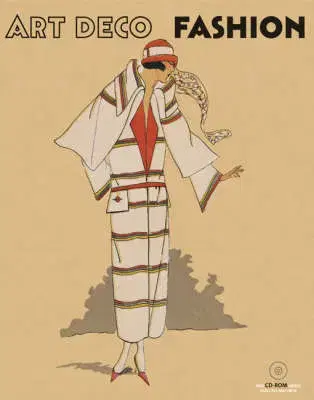 Cudzojazyčná literatúra Art Deco Fashion (with CD-ROM)