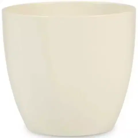 Záhrada Keramický obal na kvetináč Scheurich 920, ø19cm, krémová