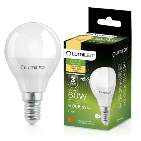 Žiarovky E14 Žiarovka LED  8W E14 806LM CB