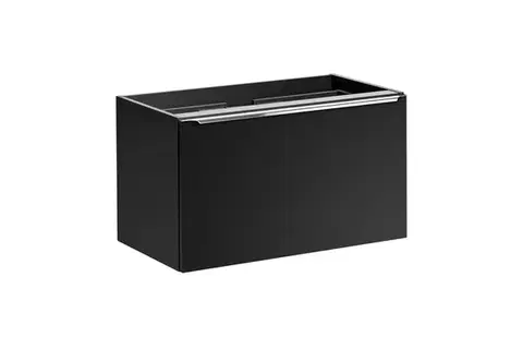 Skrinky do kúpeľne ArtCom Skrinka pod umývadlo SANTA FE Black 82-80 | 80 cm