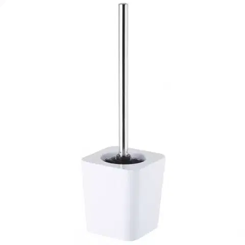 Kúpeľňové doplnky Kefa WC Simple biela 06350