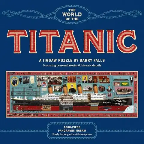 1000 dielikov Puzzle The World of the Titanic