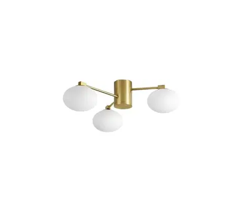 Svietidlá Ideal Lux - LED Prisadený luster HERMES 3xG9/3W/230V pr. 60 cm zlatá 317007
