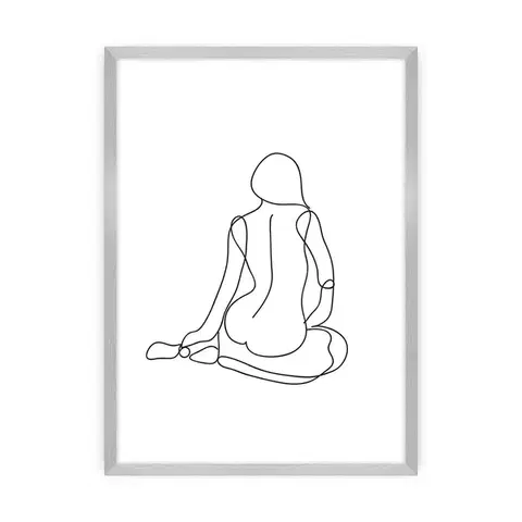 Obrazy Plagát Figure Line I