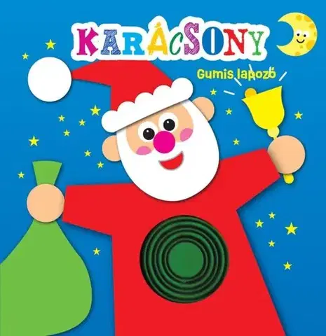Leporelá, krabičky, puzzle knihy Gumis lapozó - Karácsony - Jordi Busquets