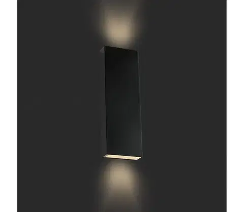 LED osvetlenie  LED Vonkajšie nástenné svietidlo LED/8W/230V 4000K IP65 čierna 23760