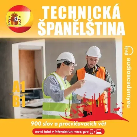 Jazykové učebnice - ostatné Audioacademyeu Technická španělština A1-B1