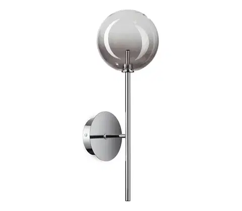 Svietidlá Ideal Lux - LED Nástenná lampa EQUINOXE 1xG4/2W/230V chróm/dymová 345338