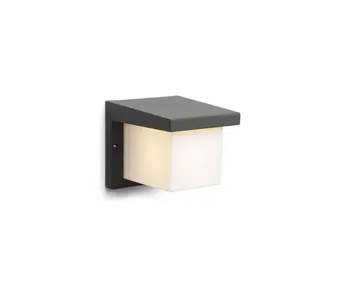 Svietidlá RED - Design  - R12560- Vonkajšie nástenné svietidlo HIDE 1xE27/13W/230V IP44 R12560